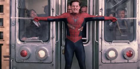 spiderman train meme|spider man stopping train.